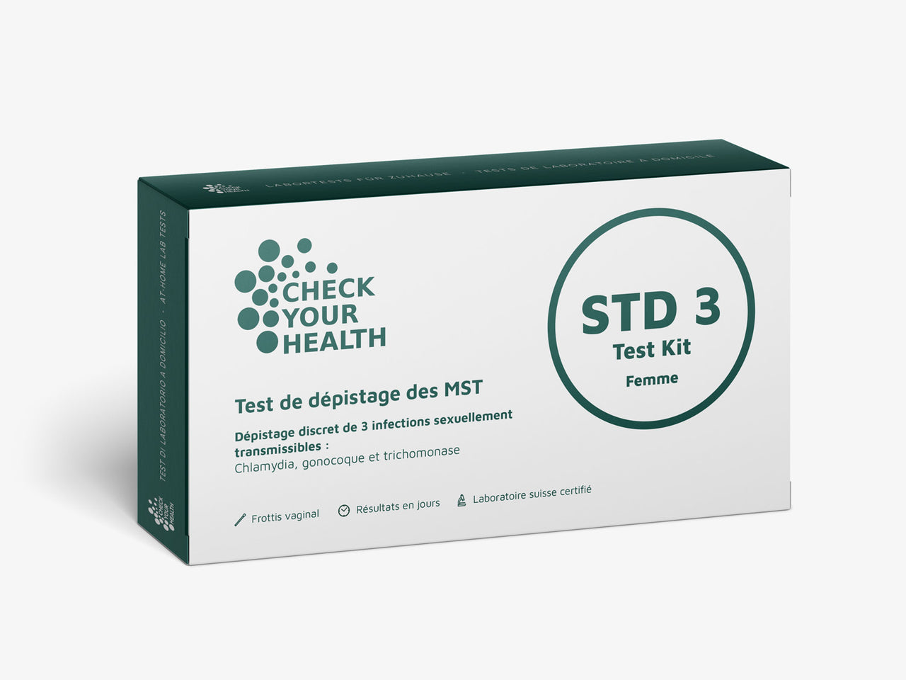 STD Test Kit 3 weiblich Check Your Health